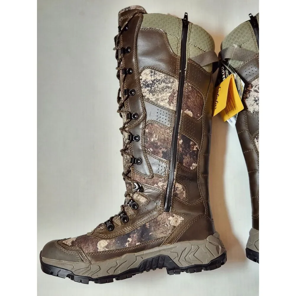 Cabela’s Treadfast GTX Snake Boots Men’s 9 Wide Waterproof GORE‑TEX